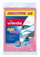 VILEDA Light & Soft růžová 6 ks - Cloth