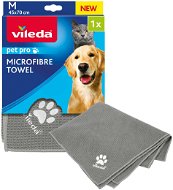 Uterák pre psov VILEDA Pet uterák z mikrovlákna sivý - Ručník pro psy