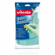 VILEDA Extra Sensation Gloves S - Rubber Gloves