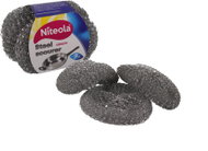 NITEOLA drátěnka na nádobí kovová 3 ks - Steel wool
