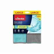 VILEDA Pro Clean Microfibre Cloths 2pcs - Microfiber Cloth