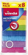Cloth VILEDA Microcloth Colors 8 Pcs - Hadřík