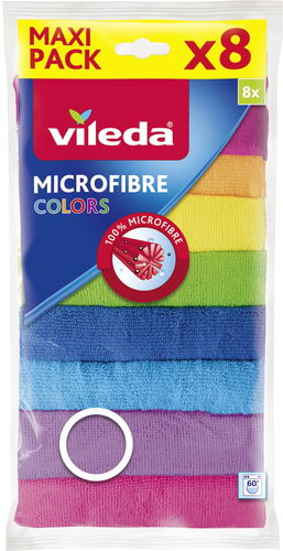 VILEDA Colors mikrohadřík 8 ks - Hadřík - Hlavní obrázek