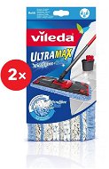 VILEDA 2× Ultramax mop replacement Micro+Cotton - Replacement Mop