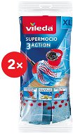 VILEDA 2× SuperMocio 3 Action replacement - Replacement Mop