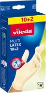 Pracovné rukavice VILEDA Multi Latex 10+2 S/M - Pracovní rukavice
