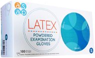 ASAP Latex gloves with powder 100 pcs S - Disposable Gloves
