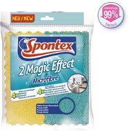 SPONTEX 2 Magic Effect Microfibre 20,5 × 22 cm (2 ks) - Handrička