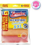 Cloth SPONTEX Microfibre Economic XXL 38 × 40cm (5 Pcs) - Hadřík