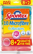 Cloth SPONTEX Microfibre 30×30cm (10 Pcs) - Hadřík