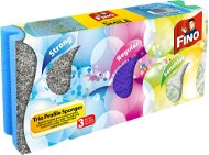 FINO Color Sponges Profiled 3 Pcs - Dish Sponge