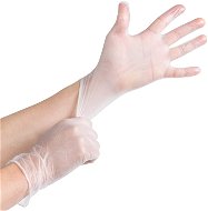 HOMEPOINT Vinyl Gloves 100 Pcs, Size M (mix of colors) - Rubber Gloves