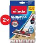 VILEDA Ultramax Microfibre 2v1 náhrada 4 ks - Náhradný mop