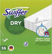 Náhradný mop SWIFFER Sweeper Dry čistiace obrúsky 36 ks - Náhradní mop
