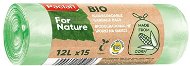 PACLAN Biodegradable 12l × 15 pcs, with FSC Paper Label - Bin Bags