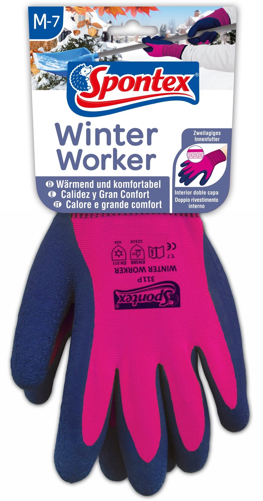SPONTEX Winter Worker Gr. 7