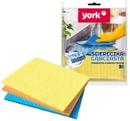 YORK sponge cloth mix of colours 3 pcs - Dish Cloth