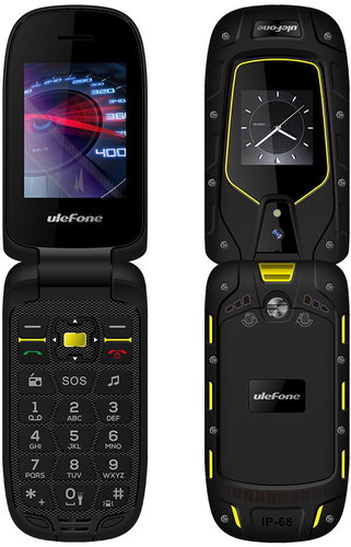 UleFone Armor Flip Black - Mobile Phone - Main image