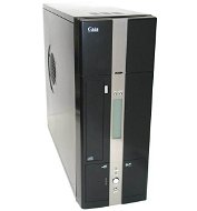 ModeCom mini tower GAIA LCD černý (black), 300W uATX Fortron OEM, 1x 5.25", 1+2x 3.5", 1x 2.5", USB/ - PC Case
