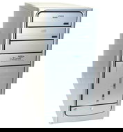 ModeCom middle tower I-ZONE PLUS stříbrný (silver),zdroj 300W ATX Fortron OEM, 4x 5.25", 1+5x 3.5",  - PC Case