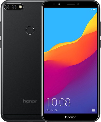 Honor 7C Black - Mobile Phone - Main image