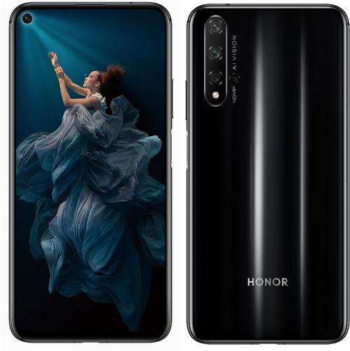 Honor 20 černá - Mobilní telefon - Hlavní obrázek