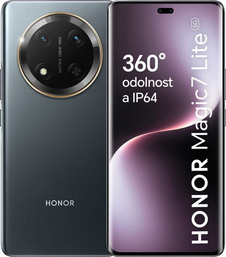 HONOR Magic7 Lite 8GB / 512GB Black - Mobiltelefon - Fő fotó
