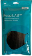 RespiLAB Jednorazové zdravotnícke rúška - Čierne (10 ks) - Rúško