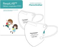 RespiLAB Children's Respirator FFP2 NR, 10 Pcs (White) - Respirator