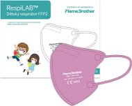 RespiLAB Children's Respirator FFP2 NR, 10pcs (Pink) - Respirator