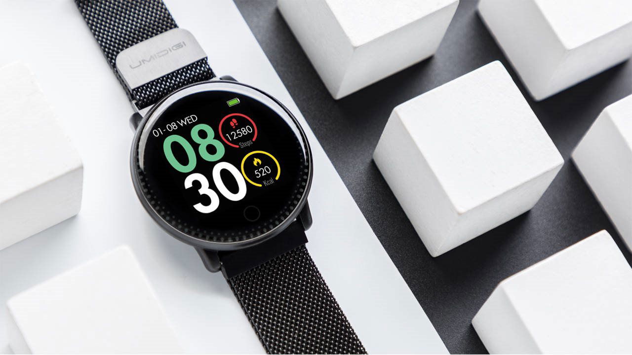 Umidigi uwatch2 milanese black new arrivals