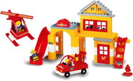 Unico Plus Fire Station compatible 96 parts - Building Set