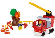 Unico Plus Fire truck compatible 43 parts - Building Set