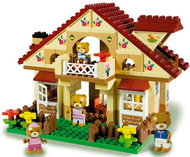 Unico Plus Maximilian Families Bear House compatible 155 pieces - Building Set
