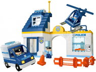 Unico Plus Large police station compatible 80 parts - Building Set