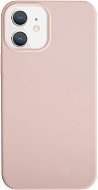 Uniq Hybrid Lino Hue Antimicrobial Blush Pink iPhone 12 Mini tok - Telefon tok