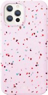 Uniq Coehl iPhone 12/12 Pro Terrazzo – Blush Pink - Kryt na mobil