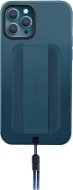 UNIQ Hybrid iPhone 12/12 Pro Heldro Antimicrobial Case with FlexGrip Band and Finger Strap Blue - Phone Cover