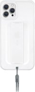UNIQ Hybrid iPhone 12 Pro Max Heldro Antimikrobiális tok szalaggal és pánttal, átlátszó - Telefon tok