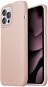 UNIQ Hybrid Lino Hue iPhone 13 Pro Max rózsaszín MagSafe tok - Telefon tok