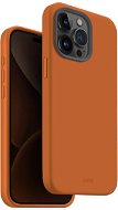 UNIQ Lino Hue MagClick Schutzhülle für iPhone 15 Pro Max, Sunset (Orange) - Handyhülle