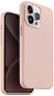 UNIQ Lino Hue MagClick Schutzhülle für iPhone 15 Pro Max, Blush (Pink) - Handyhülle
