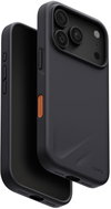 UNIQ Lino ochranný kryt na iPhone 17 Pro/18 Pro, Charcoal grey - Phone Cover