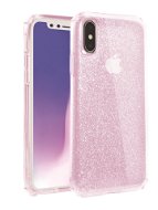 Uniq Clarion Tinsel, Hybrid, for the iPhone Xs/X, Blush - Phone Cover
