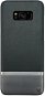 Uunique Cover Saffiano/Perforated Galaxy S8 Black - Schutzabdeckung