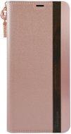 Uunique flip Wooden/Aluminium Galaxy S8 + Pink - Phone Case