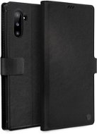 Uniq Journa Heritage Galaxy Note10 Ebene Black - Puzdro na mobil