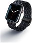 Uniq Aspen Designer Edition řemínek pro Apple Watch 45/44/42mm tmavě modrý - Řemínek