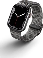 Remienok na hodinky Uniq Aspen Designer Edition remienok na Apple Watch 42/44/45/Ultra 49mm sivý - Řemínek
