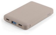 Uniq Fuele Mini 8000mAH USB-C PD Pocket Power Bank, Sand-coloured - Power Bank